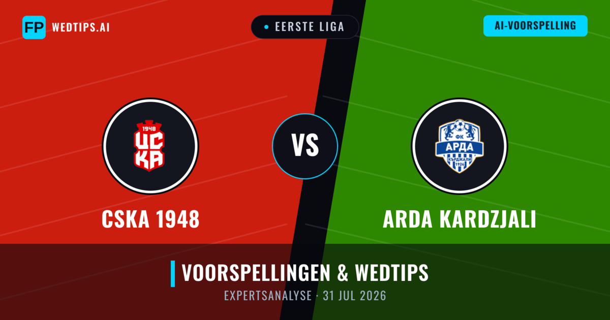 CSKA 1948 vs Arda Kardzjali — voorspelling en vooruitblik wedstrijd