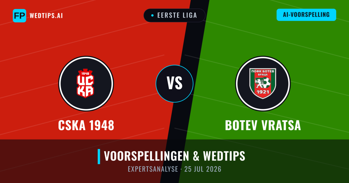 CSKA 1948 vs Botev Vratsa — voorspelling en vooruitblik wedstrijd
