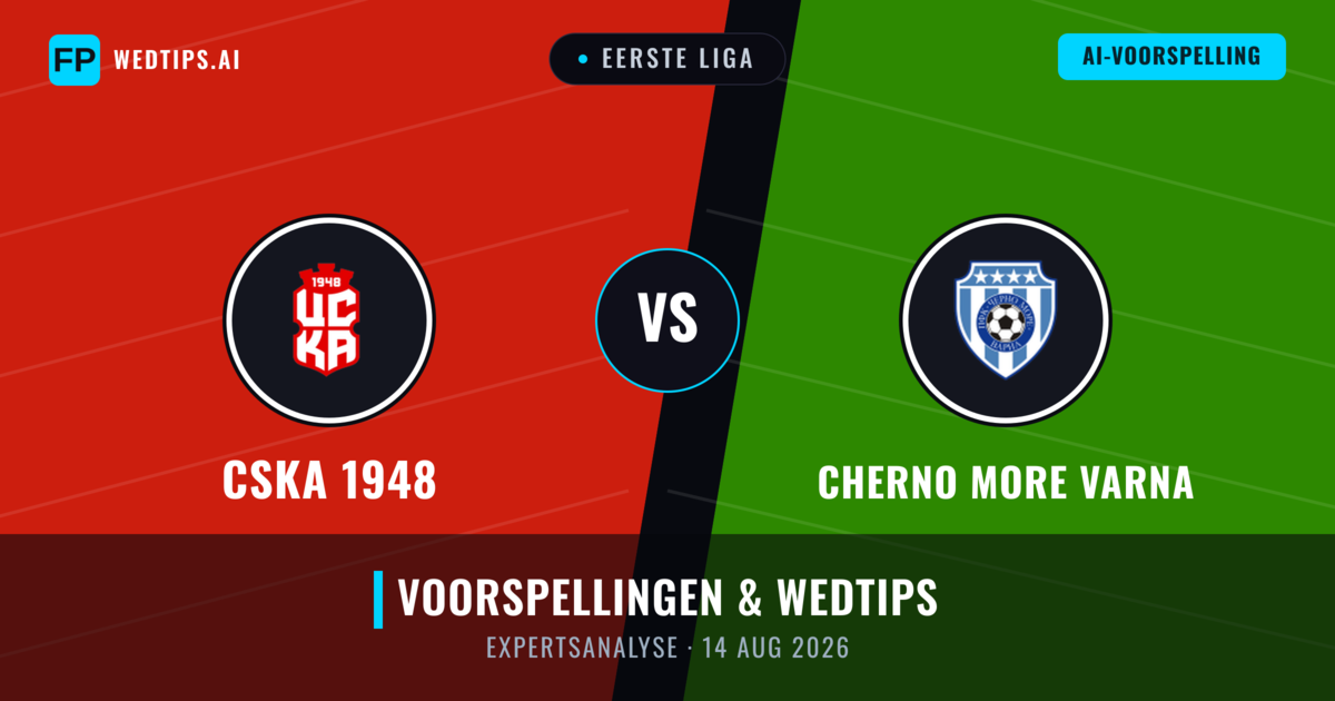 CSKA 1948 vs Cherno More Varna — voorspelling en vooruitblik wedstrijd