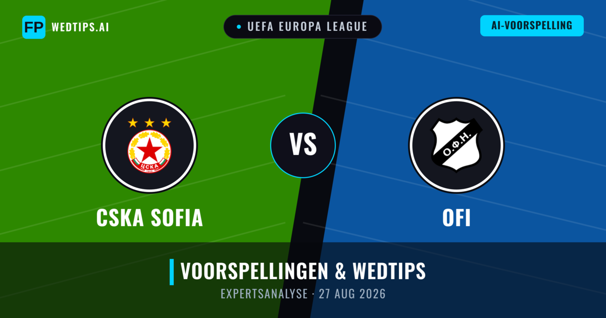 CSKA Sofia vs OFI — voorspelling en vooruitblik wedstrijd