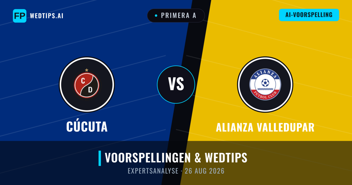 Cúcuta vs Alianza Valledupar — voorspelling en vooruitblik wedstrijd