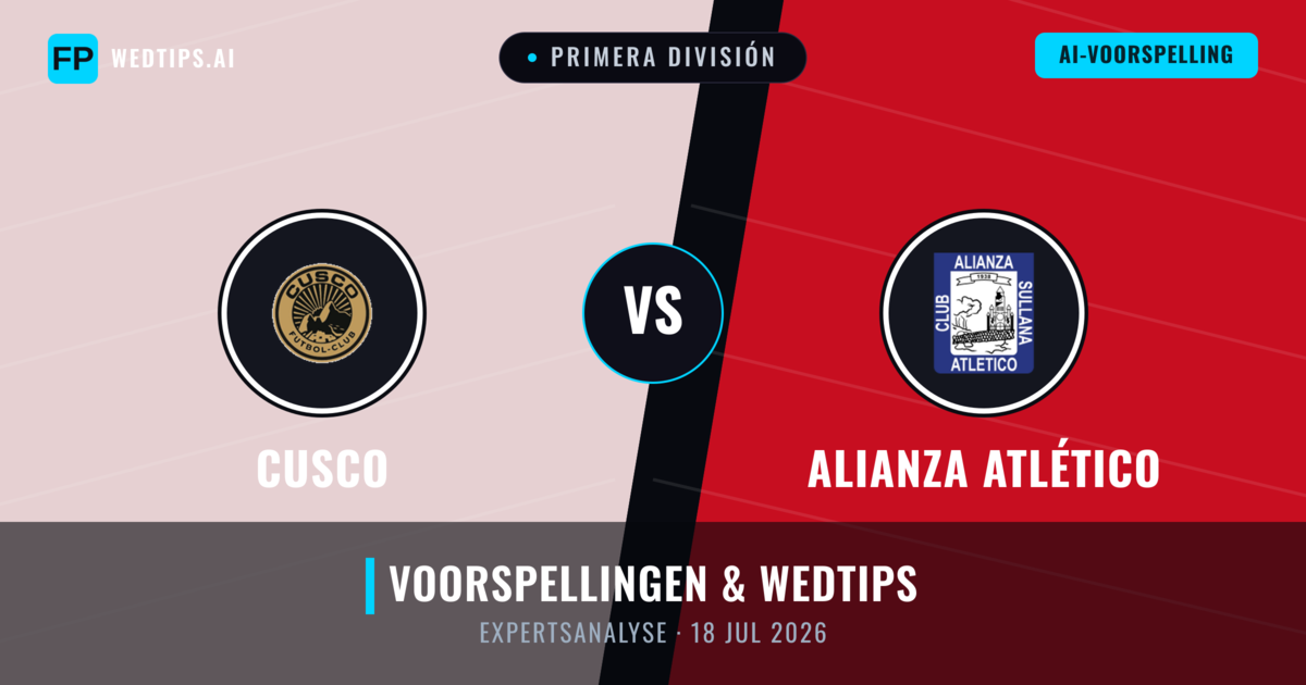 Cusco vs Alianza Atlético — voorspelling en vooruitblik wedstrijd