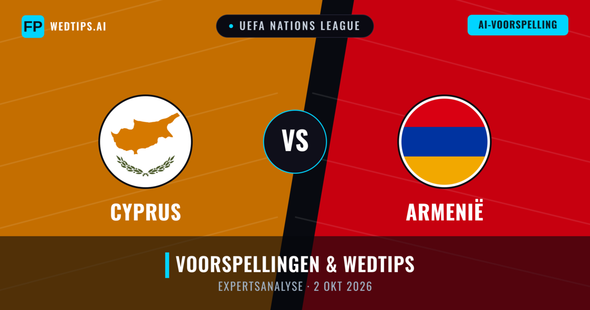 Cyprus vs Armenië — voorspelling en vooruitblik wedstrijd