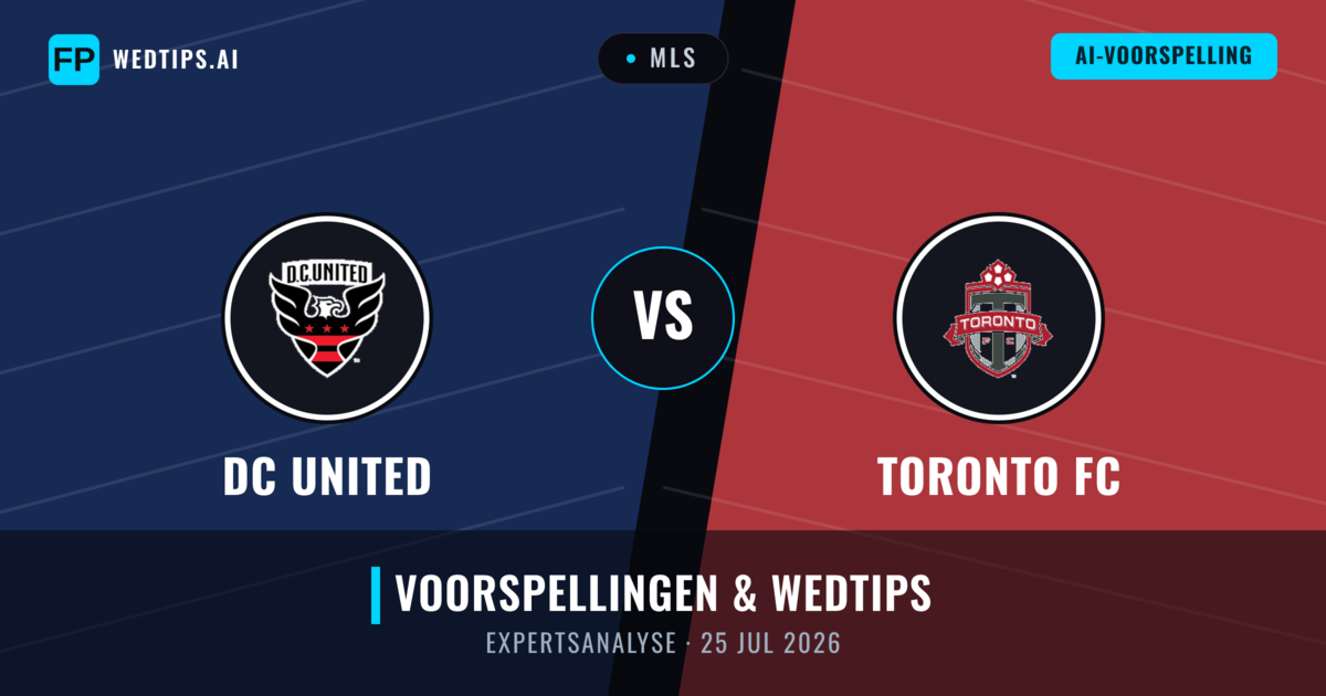 DC United vs Toronto FC — voorspelling en vooruitblik wedstrijd