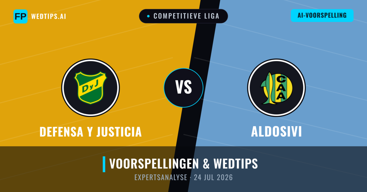 Defensa y Justicia vs Aldosivi — voorspelling en vooruitblik wedstrijd