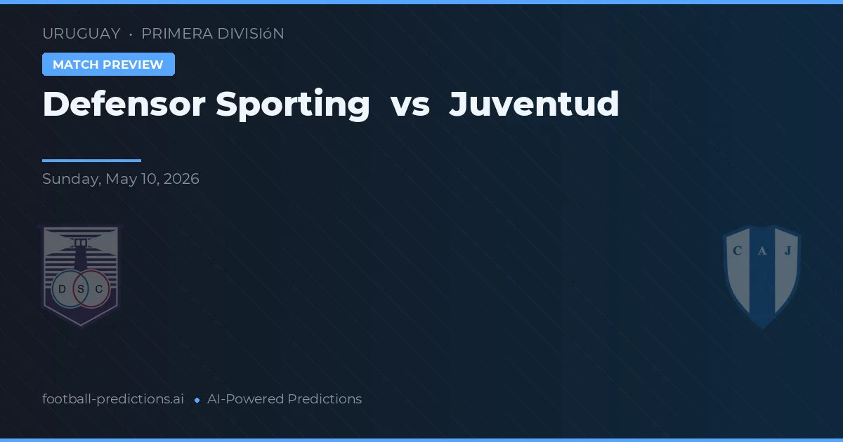 Defensor Sporting vs Juventud — voorspelling en vooruitblik wedstrijd