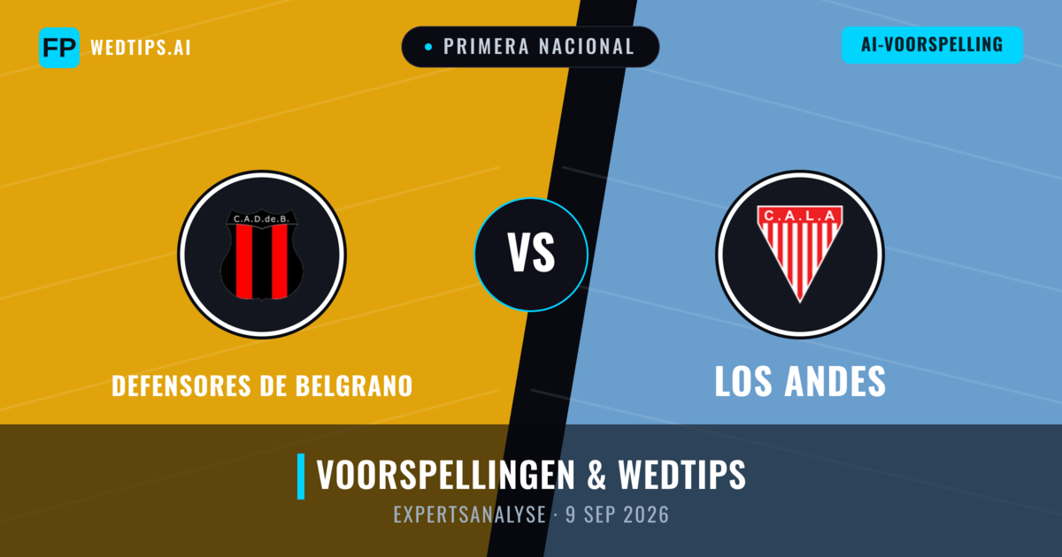Defensores de Belgrano vs Los Andes — voorspelling en vooruitblik wedstrijd