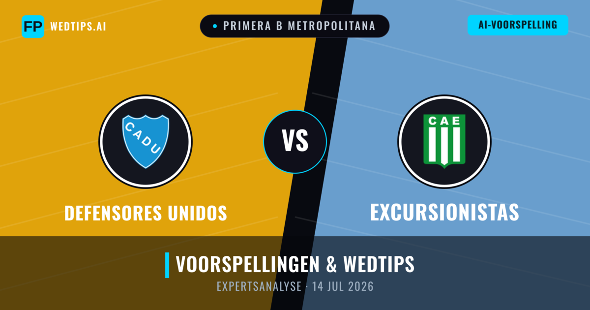 Defensores Unidos vs Excursionistas — voorspelling en vooruitblik wedstrijd