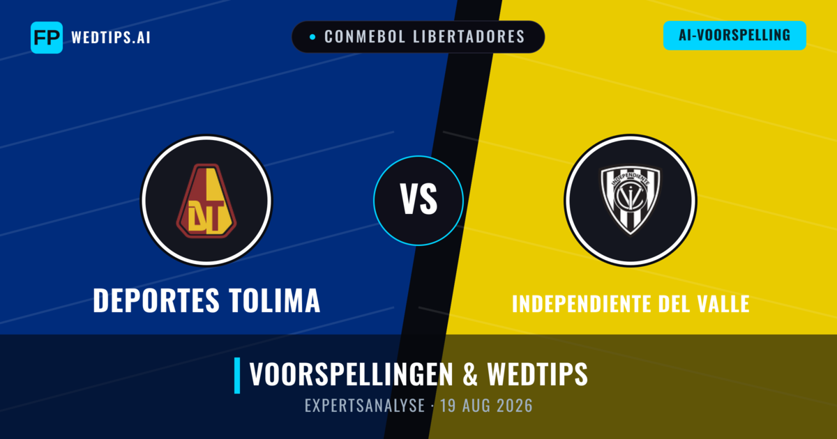 Deportes Tolima vs Independiente del Valle — voorspelling en vooruitblik wedstrijd