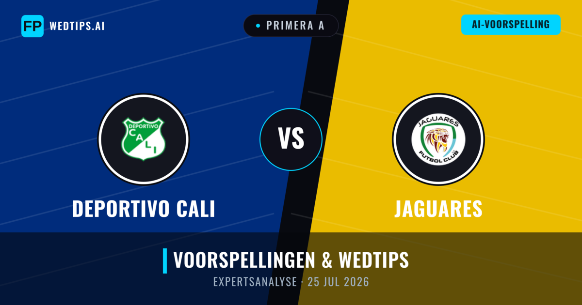 Deportivo Cali vs Jaguares — voorspelling en vooruitblik wedstrijd
