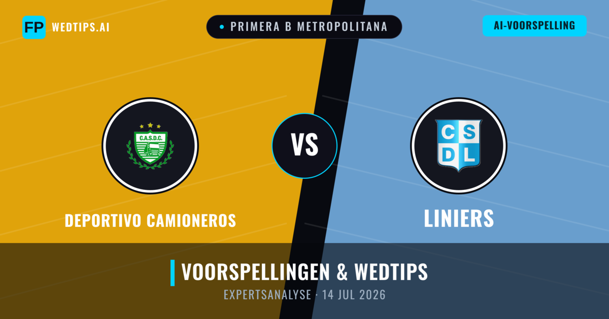 Deportivo Camioneros vs Liniers — voorspelling en vooruitblik wedstrijd