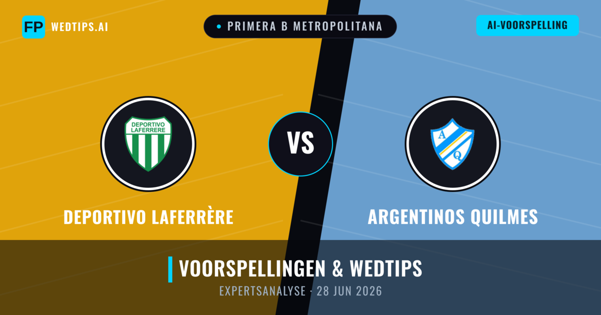 Deportivo Laferrère vs Argentinos Quilmes — voorspelling en vooruitblik wedstrijd