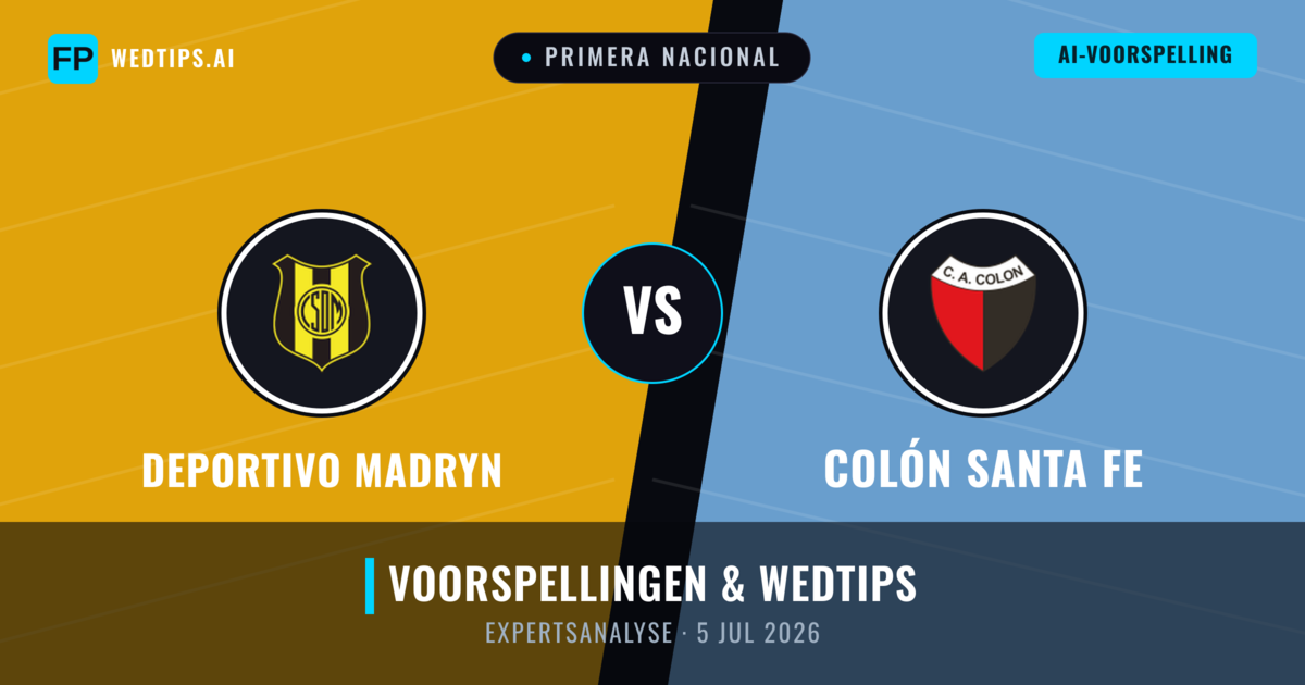 Deportivo Madryn vs Colón Santa Fe — voorspelling en vooruitblik wedstrijd