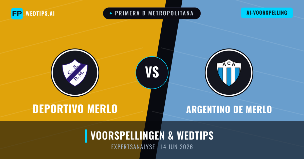 Deportivo Merlo vs Argentino de Merlo — voorspelling en vooruitblik wedstrijd