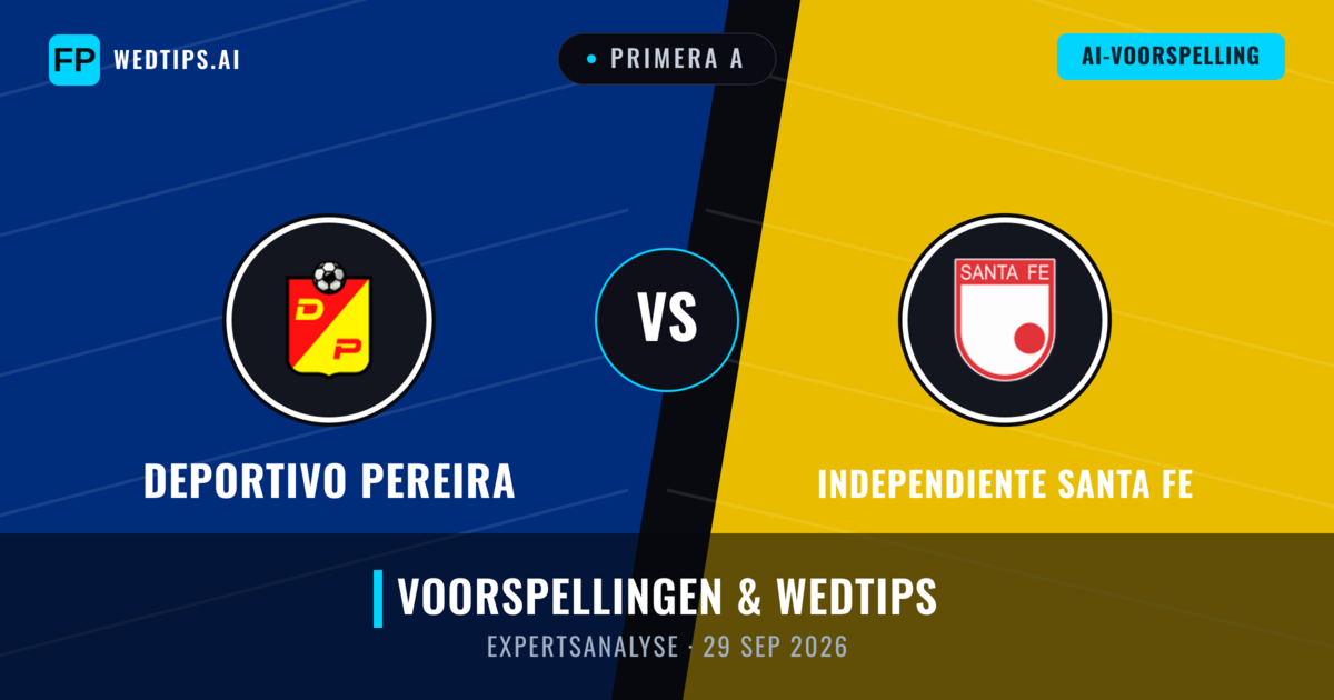 Deportivo Pereira vs Independiente Santa Fe — voorspelling en vooruitblik wedstrijd