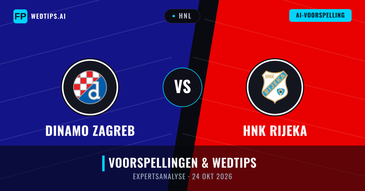 Dinamo Zagreb vs HNK Rijeka — voorspelling en vooruitblik wedstrijd