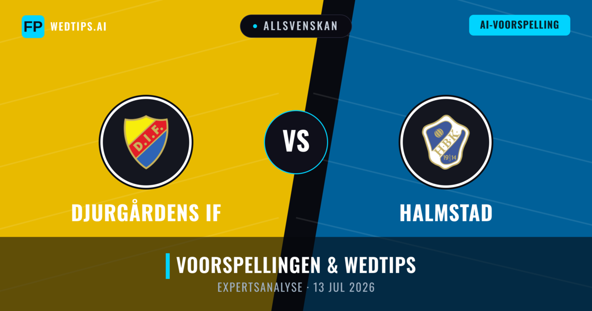 Djurgårdens IF vs Halmstad — voorspelling en vooruitblik wedstrijd