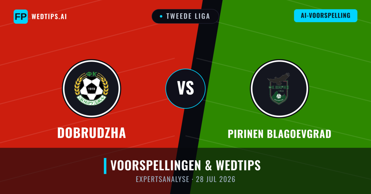 Dobrudzha vs Pirinen Blagoevgrad — voorspelling en vooruitblik wedstrijd