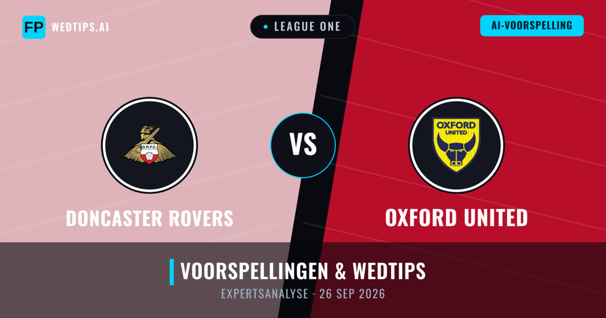 Doncaster Rovers vs Oxford United — voorspelling en vooruitblik wedstrijd