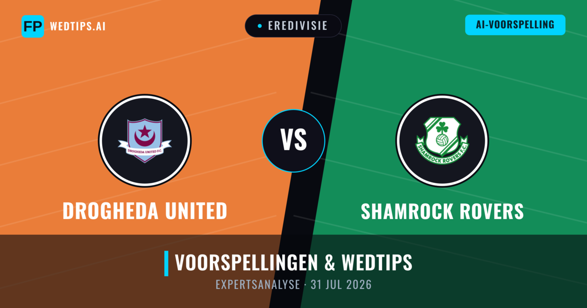 Drogheda United vs Shamrock Rovers — voorspelling en vooruitblik wedstrijd