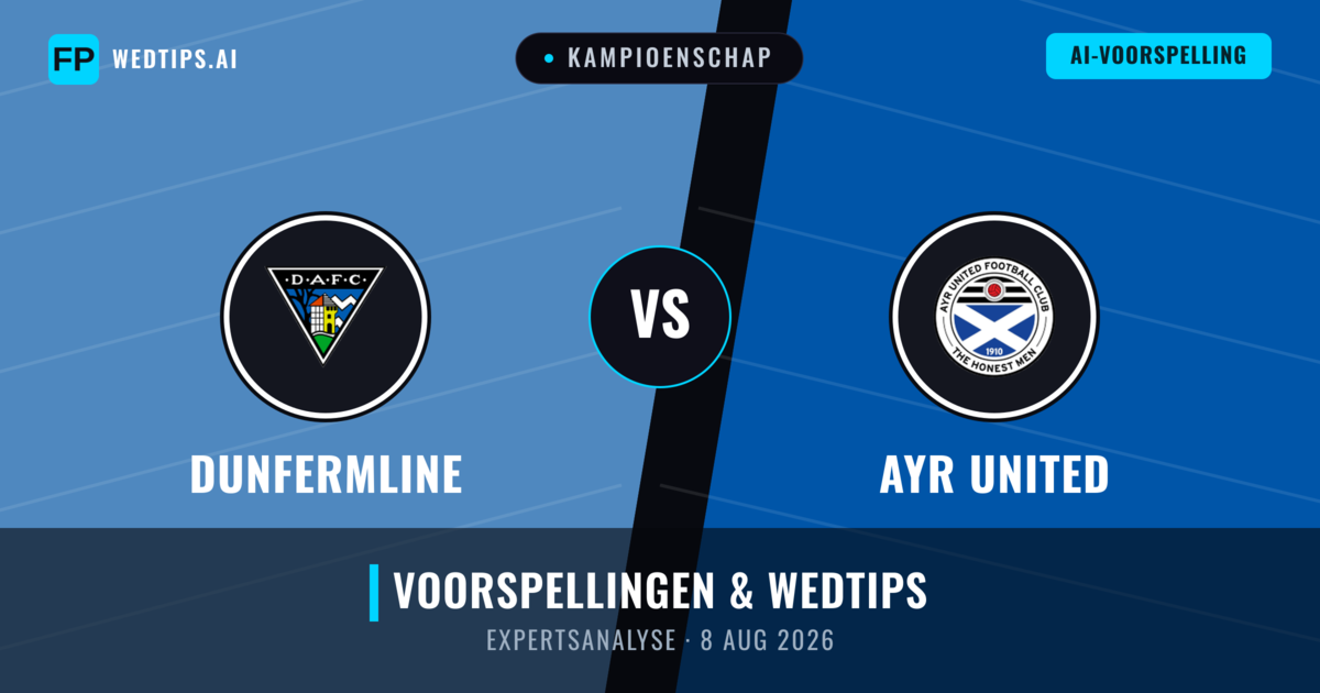 Dunfermline vs Ayr United — voorspelling en vooruitblik wedstrijd