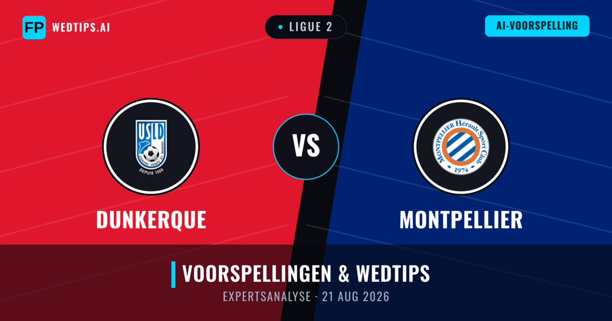 Dunkerque vs Montpellier — voorspelling en vooruitblik wedstrijd