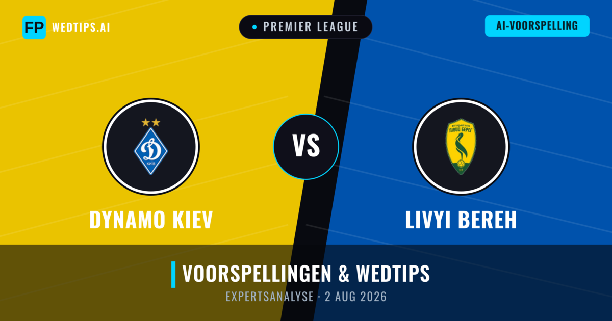 Dynamo Kiev vs Livyi Bereh — voorspelling en vooruitblik wedstrijd