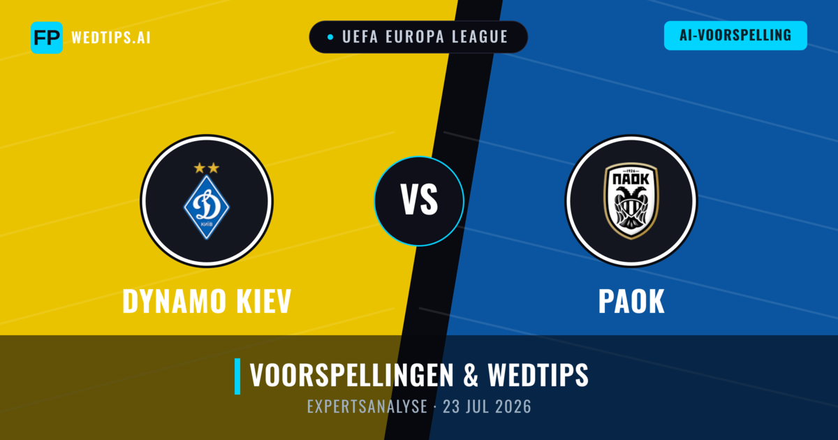Dynamo Kiev vs PAOK — voorspelling en vooruitblik wedstrijd