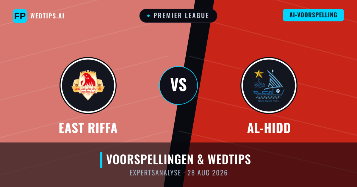 East Riffa vs Al-Hidd — voorspelling en vooruitblik wedstrijd