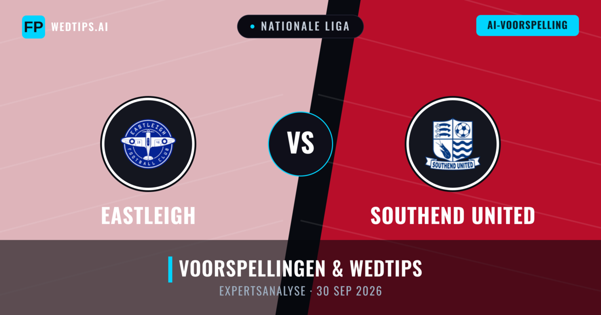 Eastleigh vs Southend United — voorspelling en vooruitblik wedstrijd