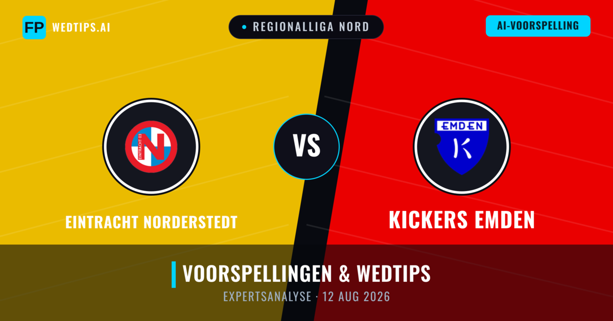 Eintracht Norderstedt vs Kickers Emden — voorspelling en vooruitblik wedstrijd