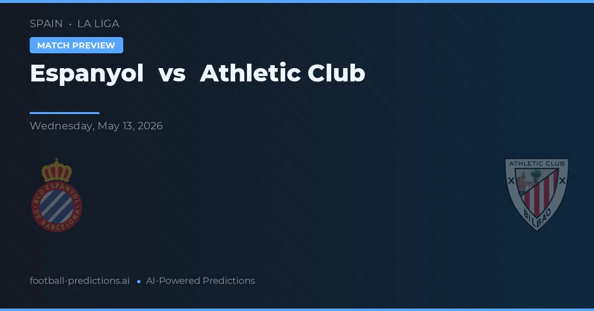 Espanyol vs Athletic Bilbao — voorspelling en vooruitblik wedstrijd