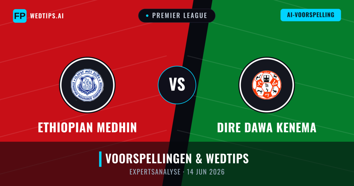 Ethiopian Medhin vs Dire Dawa Kenema — voorspelling en vooruitblik wedstrijd