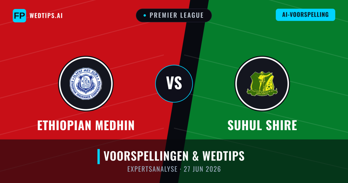 Ethiopian Medhin vs Suhul Shire — voorspelling en vooruitblik wedstrijd