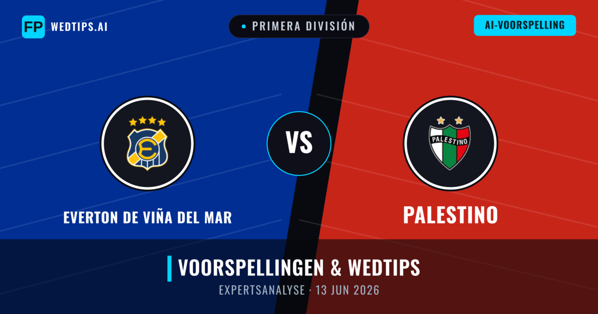 Everton de Viña del Mar vs Palestino — voorspelling en vooruitblik wedstrijd