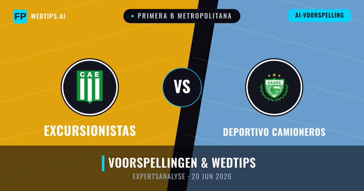 Excursionistas vs Deportivo Camioneros — voorspelling en vooruitblik wedstrijd