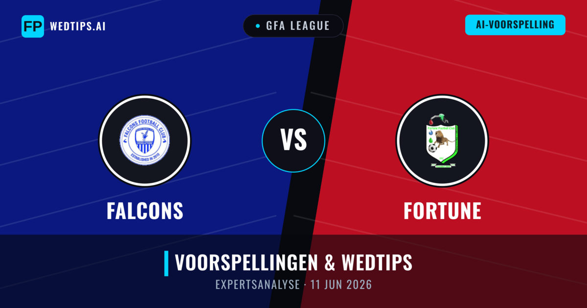 Falcons vs Fortune — voorspelling en vooruitblik wedstrijd