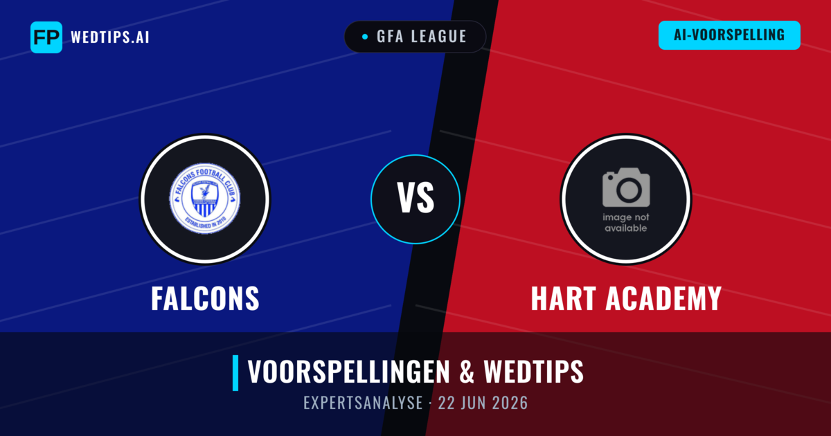Falcons vs Hart Academy — voorspelling en vooruitblik wedstrijd
