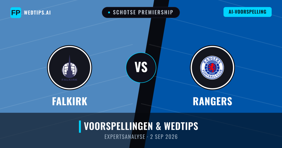 Falkirk vs Rangers — voorspelling en vooruitblik wedstrijd