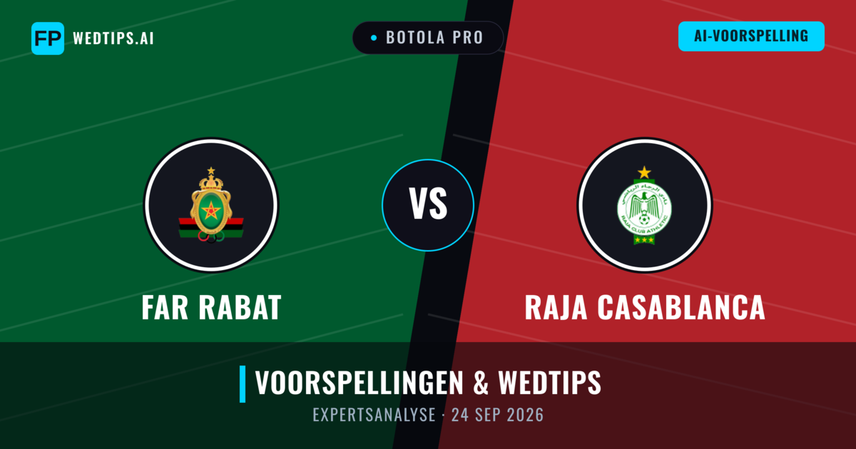 FAR Rabat vs Raja Casablanca — voorspelling en vooruitblik wedstrijd