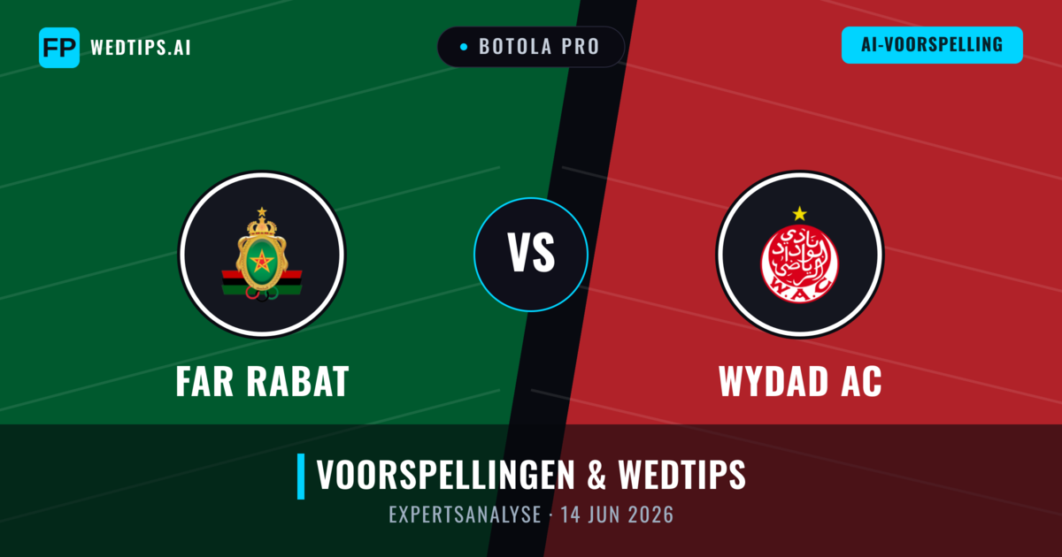 FAR Rabat vs Wydad AC — voorspelling en vooruitblik wedstrijd
