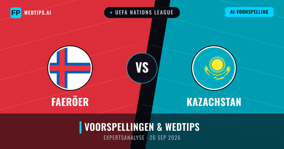 Faeröer vs Kazachstan — voorspelling en vooruitblik wedstrijd