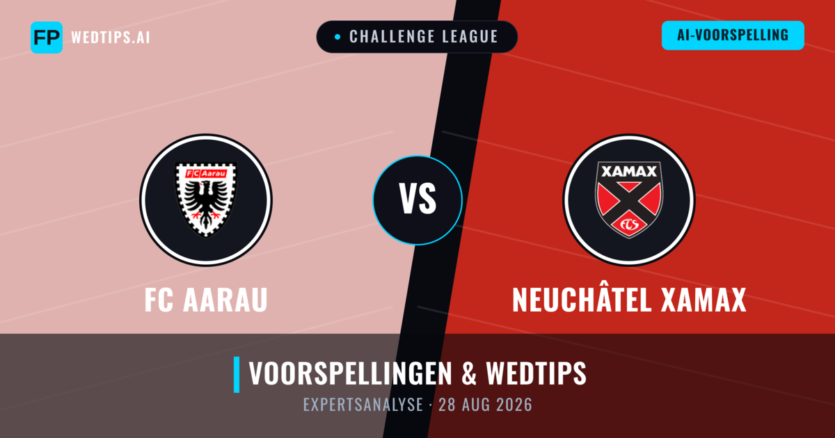 FC Aarau vs Neuchâtel Xamax — voorspelling en vooruitblik wedstrijd