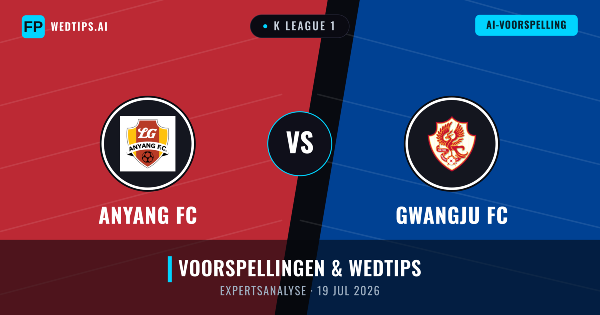 Anyang FC vs Gwangju FC — voorspelling en vooruitblik wedstrijd
