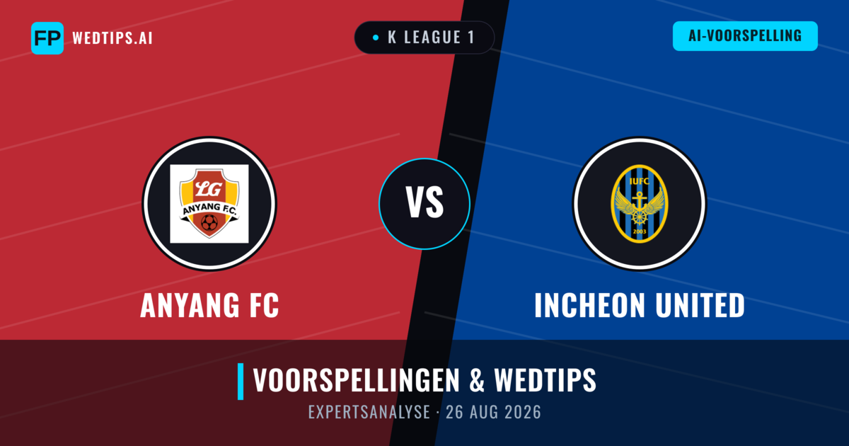Anyang FC vs Incheon United — voorspelling en vooruitblik wedstrijd