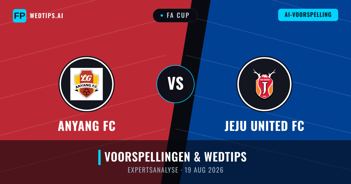 Anyang FC vs Jeju United FC — voorspelling en vooruitblik wedstrijd