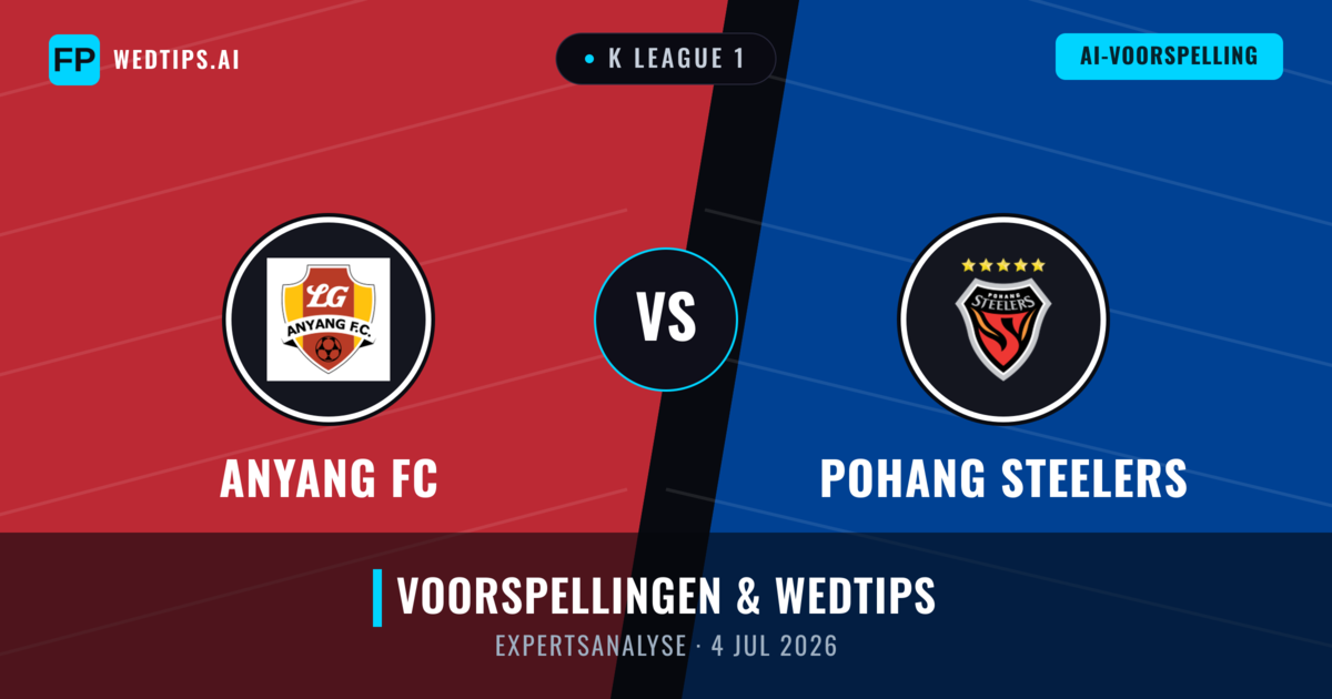 Anyang FC vs Pohang Steelers — voorspelling en vooruitblik wedstrijd