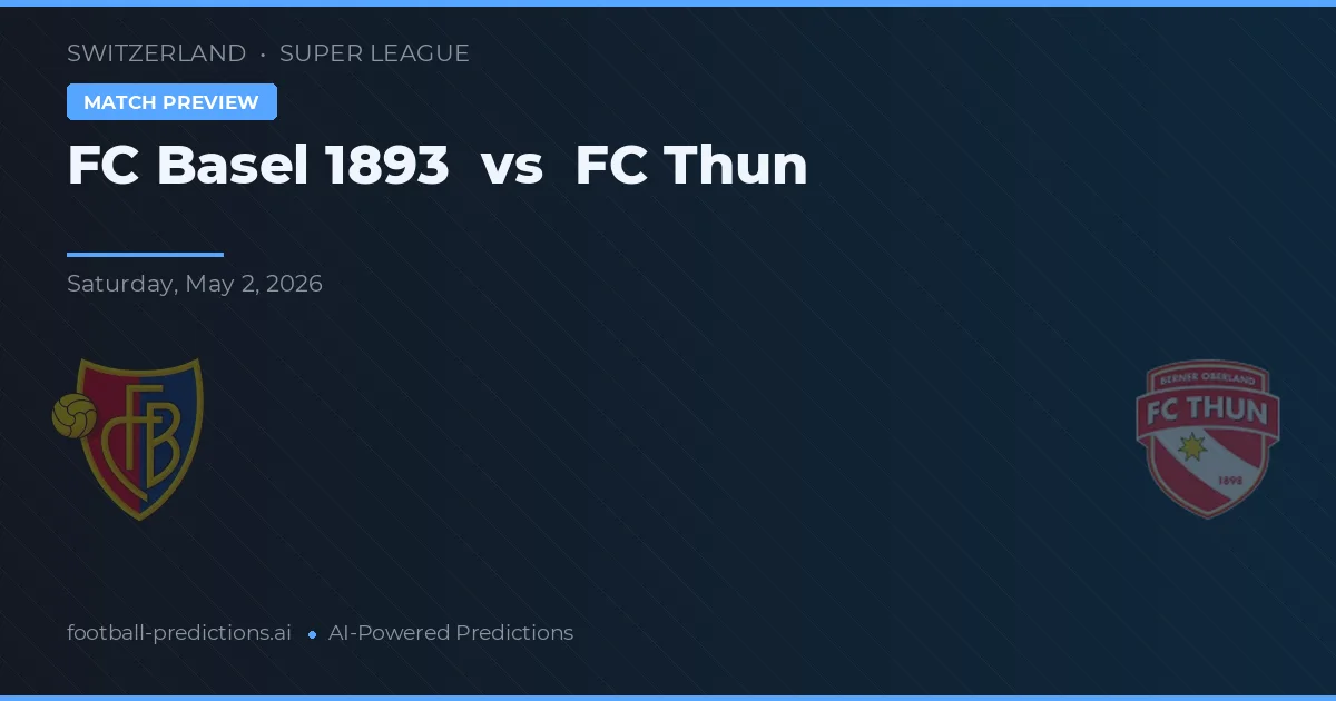 FC Basel vs FC Thun preview