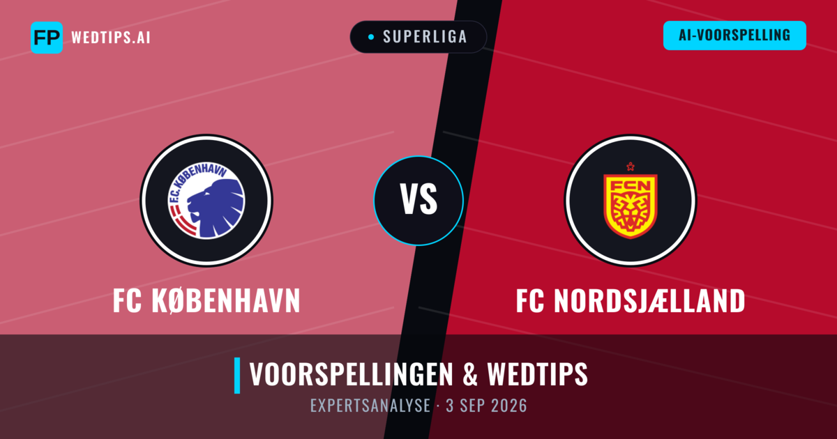 FC København vs FC Nordsjælland — voorspelling en vooruitblik wedstrijd