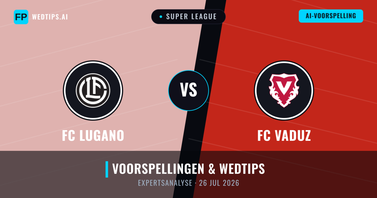 FC Lugano vs FC Vaduz — voorspelling en vooruitblik wedstrijd